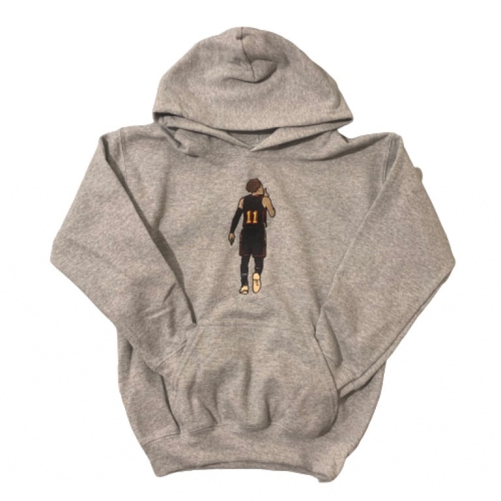 Crowd Silencer embroidery hoodie